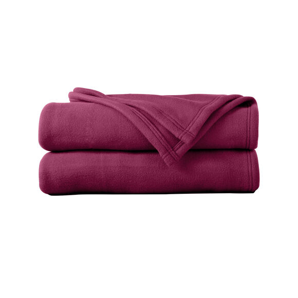 Couverture polaire Thermotec® 350 g/m² (prune) Couverture polaire Thermotec® 350 g/m² (prune)